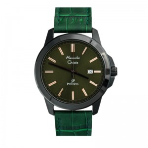 Alexandre Christie AC 1017 Black Green Rosegold Man MDLIPGNRG